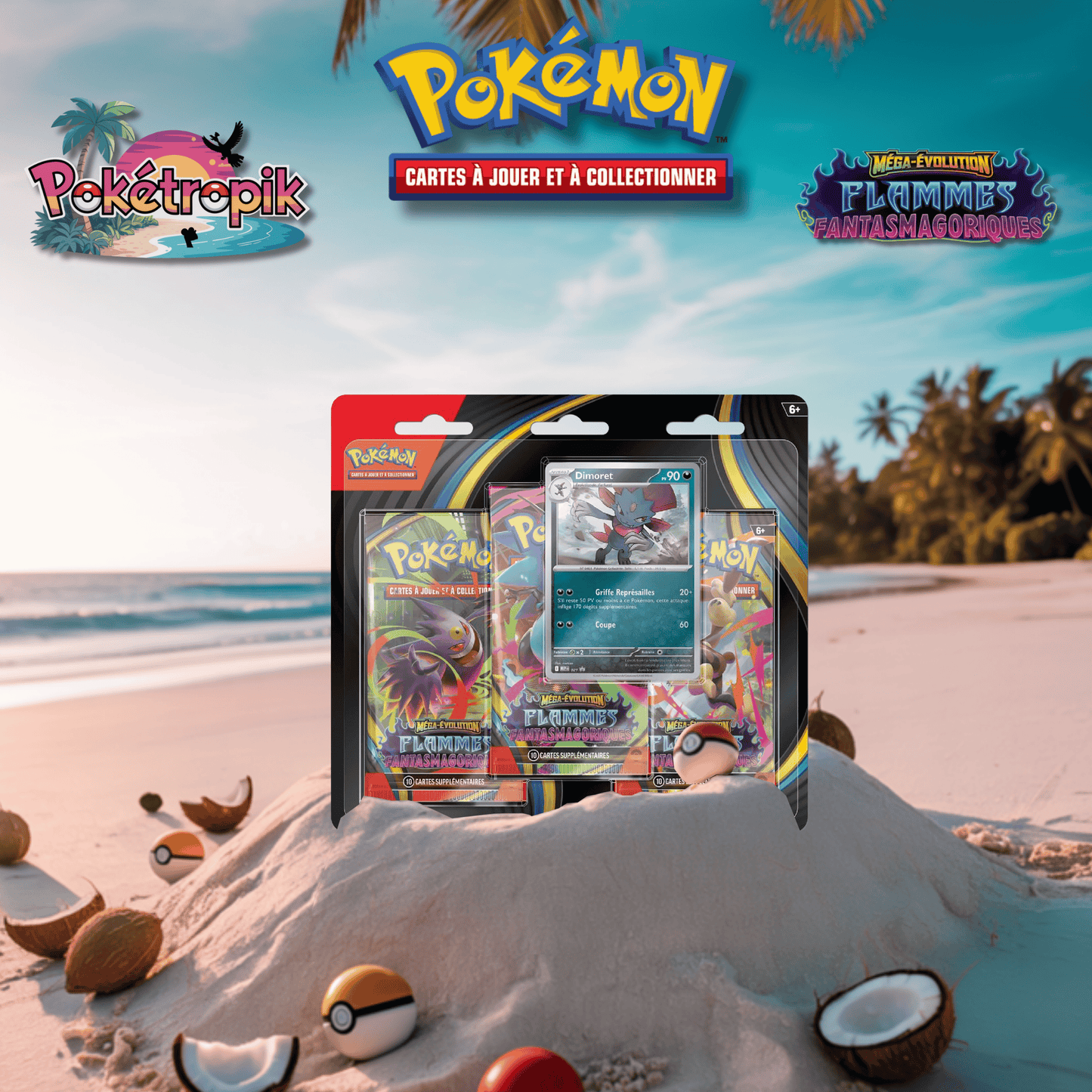 Tripack Flammes Fantasmagoriques - ME02 FR