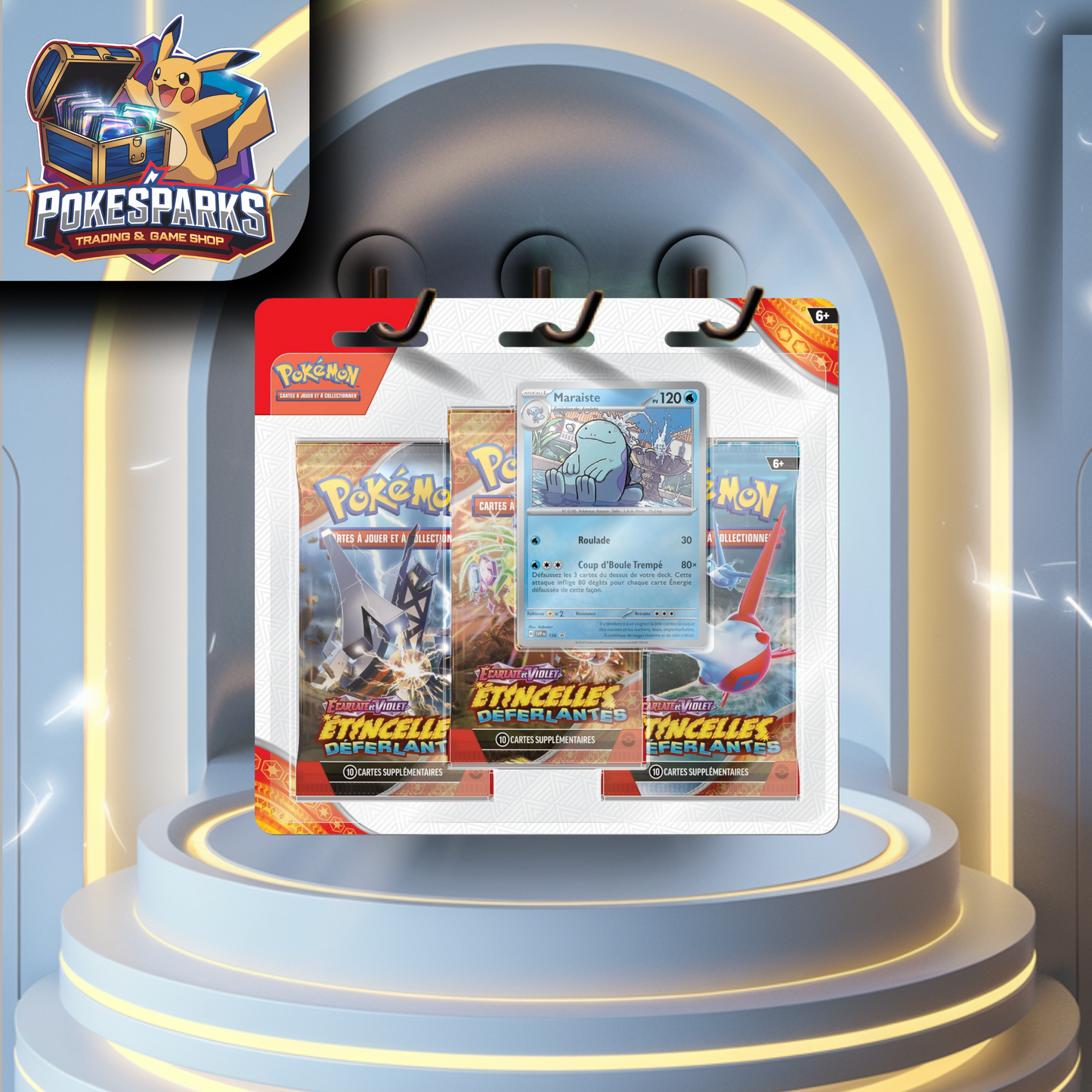 Tripack Etincelles Déferlantes - EV08 FR