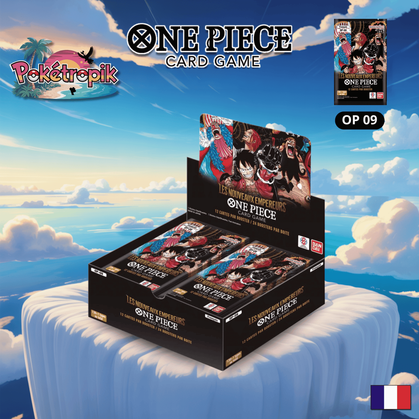 Display OnePiece "Les Nouveaux Empereurs" - OP09 FR
