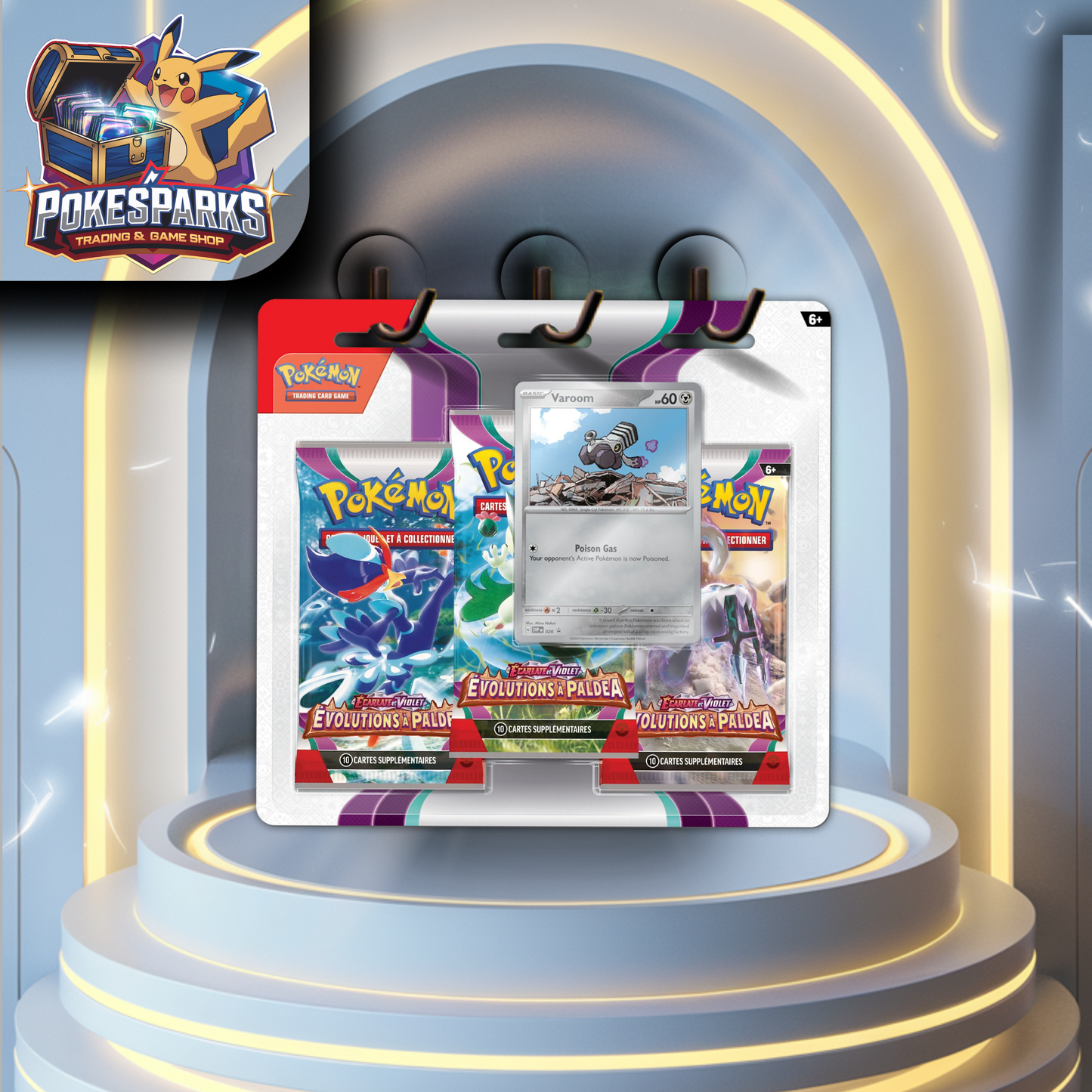 Tripack Evolutions à Paldea - EV02 FR