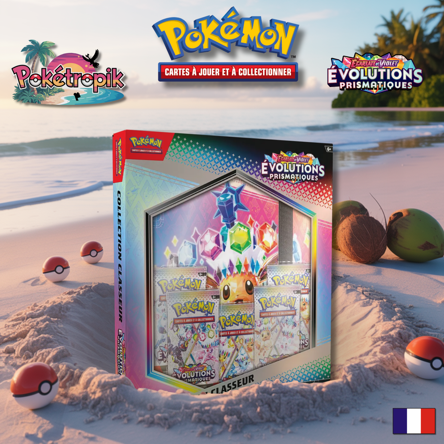 Coffret Collection Classeur Evolutions Prismatiques - EV8.5 FR