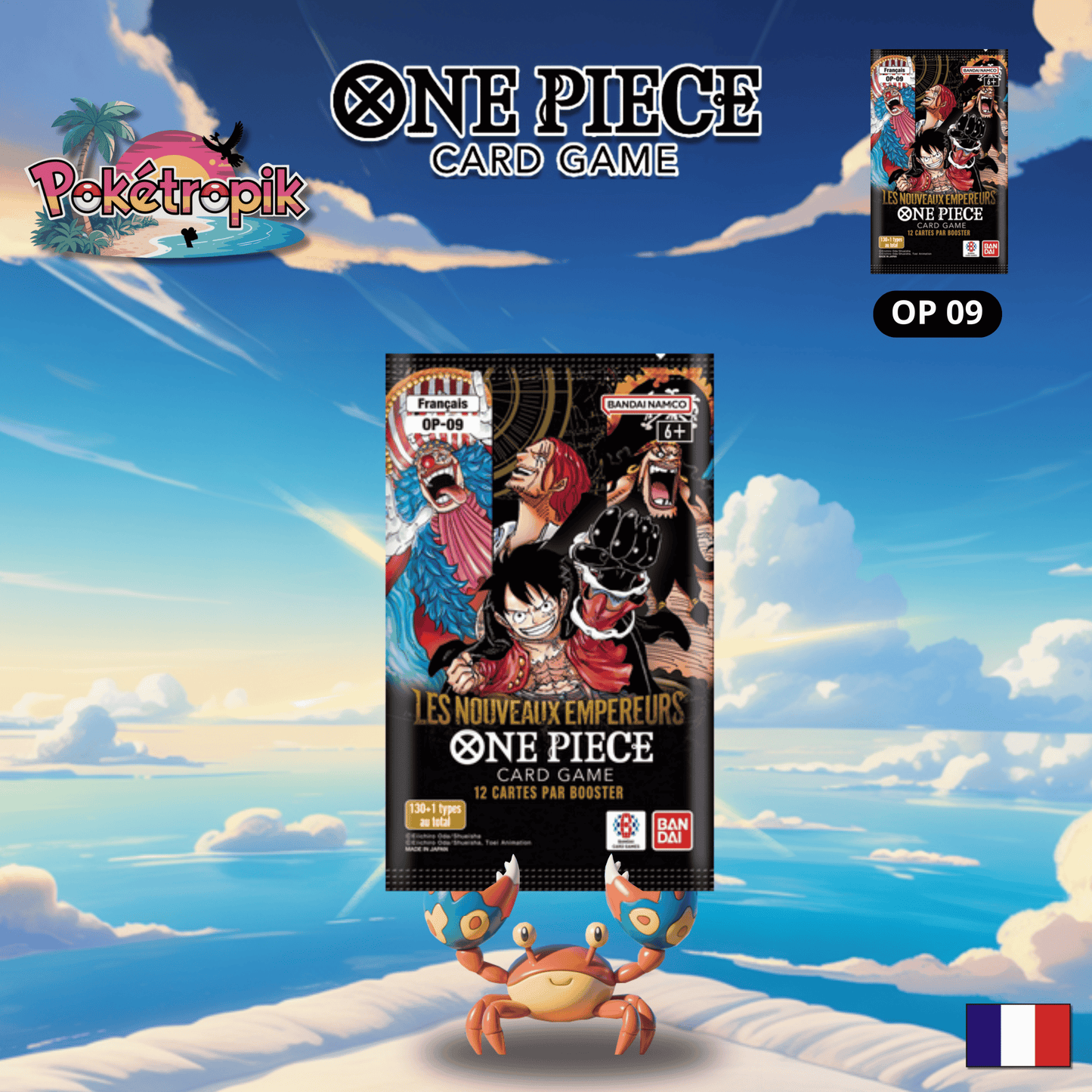 Booster OnePiece "Les Nouveaux Empereurs" - OP09 FR
