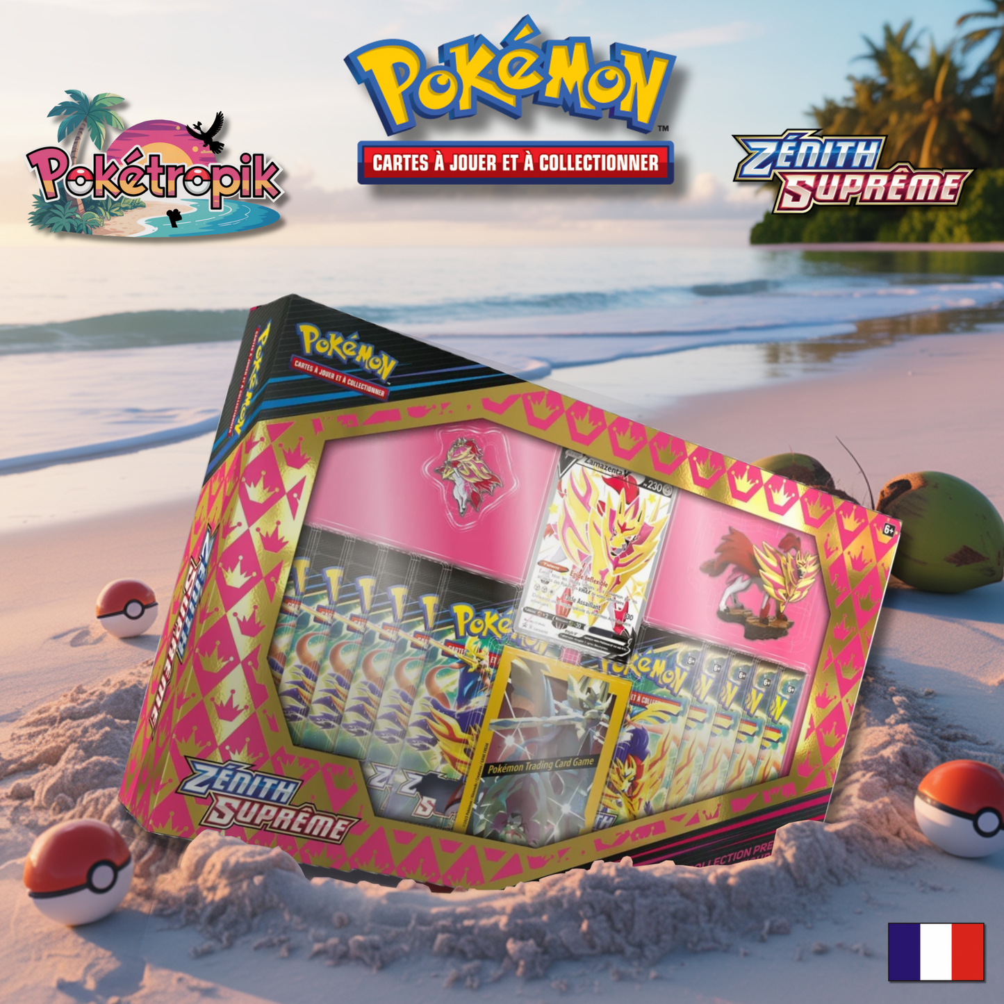 Coffret Ultra Premium Zamazenta Chromatique - EB12.5 FR