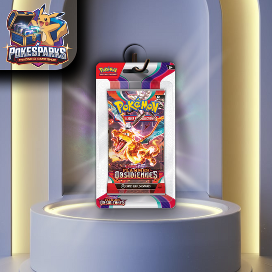 Blister Flammes Obsidiennes - EV03 FR