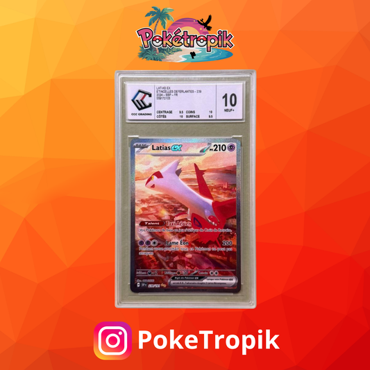 CCC10 LATIAS EX ALT - 239 - Carte gradée
