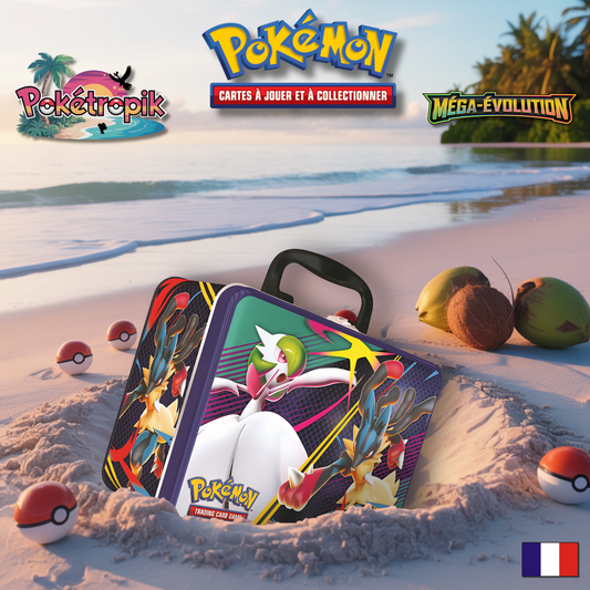 Valisette Méga-Gardevoir/Méga-Lucario Coffre aux trésors - ME01 FR