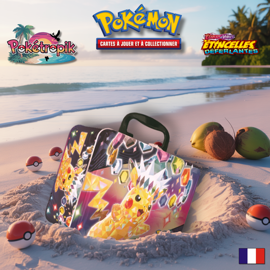 Valisette Pikachu EX Coffre aux trésors - EV08 FR