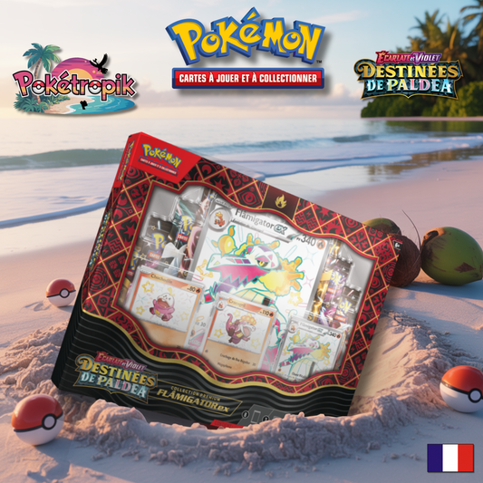 Coffret Flamigator EX Destinées de Paldea - EV4.5 FR