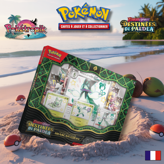 Coffret Miascarade EX Destinées de Paldea - EV4.5 FR
