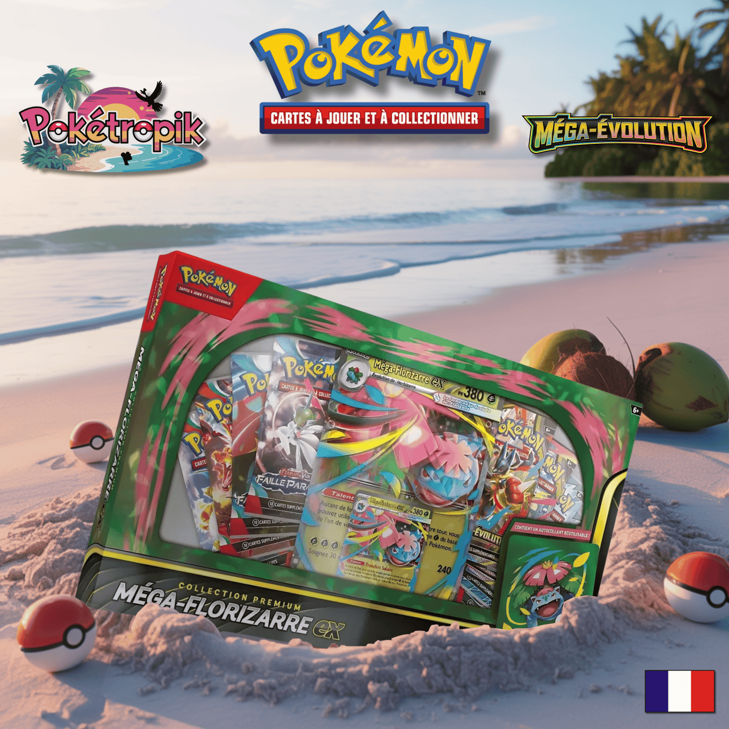 Coffret Mega-Florizzare EX Méga Évolution - ME01 FR